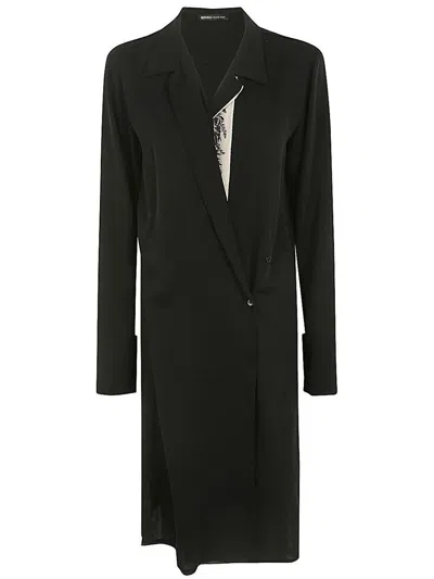 Ibrigu Georgette Wrapped Dress