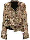 Ibrigu Pareo Foulard Print Shirt Clothing In Neutrals