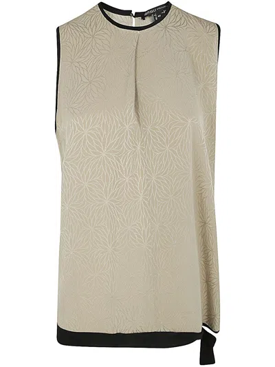 Ibrigu Kimono Sleevesless Shirt In Multicolour