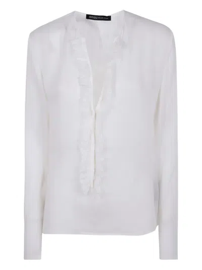 IBRIGU RUFFLE-DETAIL SHIRT