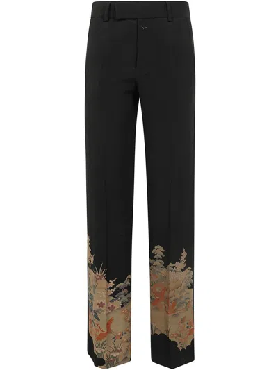 Ibrigu Traditional Kimono Trousers In Multicolour