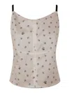 Ibrigu Traditional Printed Kimono Top In Multicolour