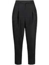 Ibrigu Virgin Wool Cropped Trousers In Multi