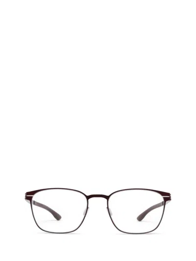 Ic! Berlin Eyeglasses In Bordeaux - Pearl