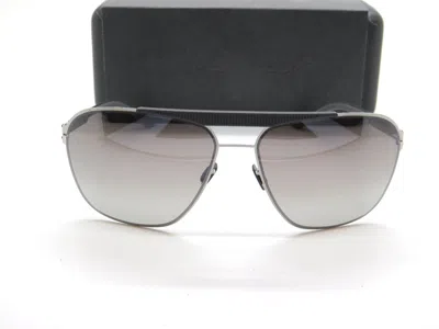 Pre-owned Ic! Berlin Ic Berlin Mercedes Amg 01 Lamelle Racine Grey/pearl 64mm Sunglasses In Grey Gradient