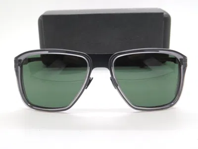 Pre-owned Ic! Berlin Ic Berlin Mercedes Amg 07 Grey/aubergine 58mm Sunglasses In Green
