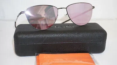 Pre-owned Ic! Berlin Ic Berlin Sunglasses Ic Berlin Pali Gunmetal Black Raspberry Mirror 55