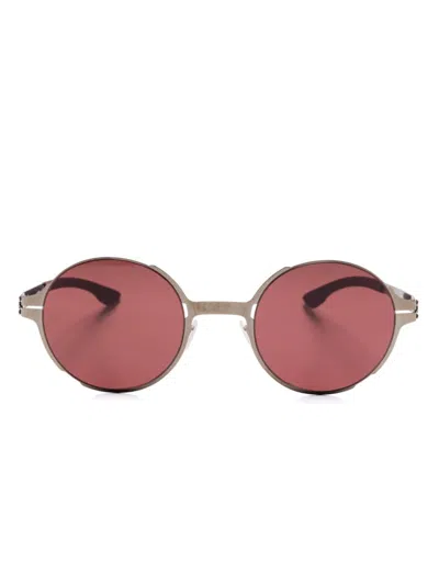 Ic! Berlin Miki Sunglasses In Red