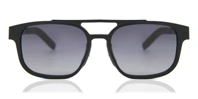 Ic! Berlin A0630 Ralphi Black-rough Men's Sunglasses Black Size 50