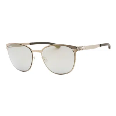 Ic Berlin Andrea R. M1444 030 Bronze/grey/quiksilver Mirror In Brown