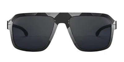 Ic! Berlin Ic0007 Flx_s03 02a Men's Sunglasses Grey Size 57