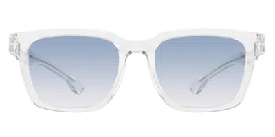 Ic! Berlin Ic0009 Geoffrey 026 Men's Sunglasses Clear Size 51 In Transparent