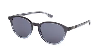 Ic! Berlin Ic0064 Cassius 66a Men's Sunglasses Blue Size 52