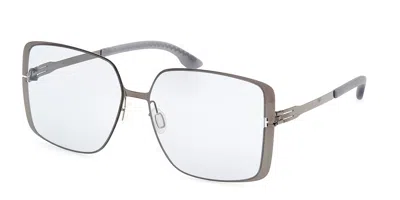 Ic! Berlin Ic0209-d Jinna Asian Fit 02a Women's Sunglasses Grey Size 55