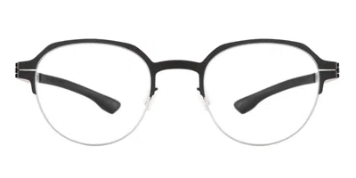 Ic! Berlin Ic5003 Ari Women's Glasses, White, Size 50 In Black
