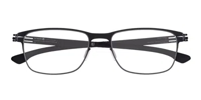 Ic! Berlin Ic5005 Dennis N. Men's Glasses, Black, Size 53