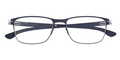 Ic! Berlin Ic5005 Dennis N. Men's Glasses, Blue, Size 53