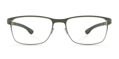 Ic! Berlin Ic5005 Dennis N. Men's Glasses, Green, Size 53