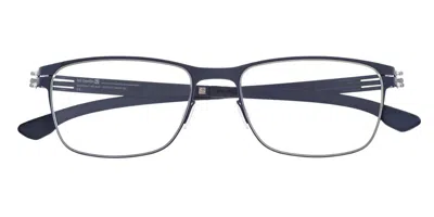 Ic! Berlin Ic5006 Dennis N. Large Men's Glasses, Blue, Size 56