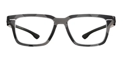 Ic! Berlin Ic5014 Flx_01 Men's Glasses, Grey, Size 53