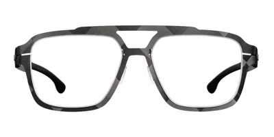 Ic! Berlin Ic5015 Flx_02 02a Men's Glasses Grey Size 55 - Free Lenses - Blue Light Block Available In Black