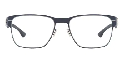 Ic! Berlin Ic5023 Hannes S. Men's Glasses, Blue, Size 55
