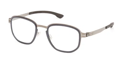 Ic! Berlin Ic5024 Iridium Men's Glasses, Black, Size 51