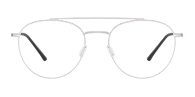 Ic! Berlin Ic5029 Lev Men's Glasses, Silver, Size 51