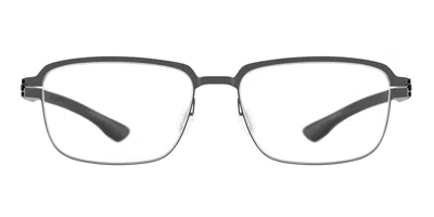 Ic! Berlin Ic5032-d Luan Men's Glasses, Gunmetal, Size 53 In Gray