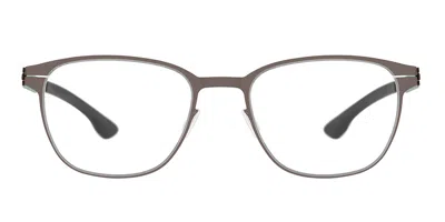 Ic! Berlin Ic5034 Luka 02a Men's Glasses Grey Size 53 - Free Lenses - Blue Light Block Available In Gray