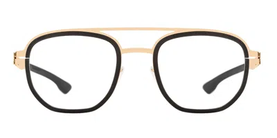 Ic! Berlin Ic5047 Osmium Men's Glasses, Black, Size 51 In Multi