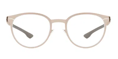 Ic! Berlin Ic5053 Robin Men's Glasses, Gold, Size 50 In Brown