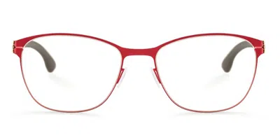 Ic! Berlin Ic5056 Sonja M. Women's Glasses, Red, Size 52