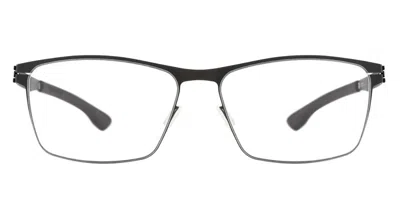 Ic! Berlin Ic5060 Stuart L. Large Men's Glasses, Black, Size 57