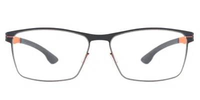 Ic! Berlin Ic5060 Stuart L. Large Men's Glasses, Blue, Size 57