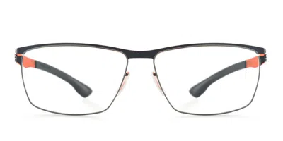 Ic! Berlin Ic5095 Sven H. Men's Glasses, Blue, Size 57