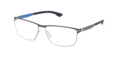 Ic! Berlin Ic5095 Sven H. Men's Glasses, Blue, Size 57 In Green