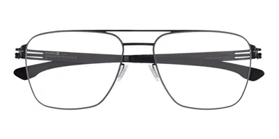 Ic! Berlin Ic5101 Sandro K. Men's Glasses, Black, Size 59