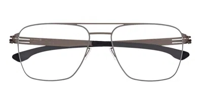 Ic! Berlin Ic5101 Sandro K. Men's Glasses, Grey, Size 59 In Gray