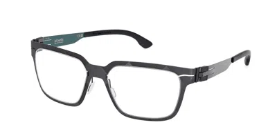 Ic! Berlin Ic5151 Flx_09 Men's Glasses, Black, Size 55