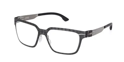 Ic! Berlin Ic5151 Flx_09 Men's Glasses, Black, Size 55