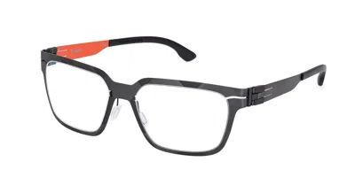 Ic! Berlin Ic5151 Flx_09 Men's Glasses, Black, Size 55