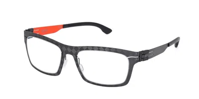 Ic! Berlin Ic5152 Flx_10 Men's Glasses, Black, Size 54