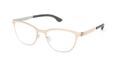 Ic! Berlin Ic5154-d Amanda Asian Fit Women's Glasses, Gold, Size 54