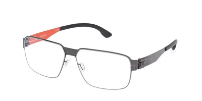 Ic! Berlin Ic5156 Silvan Men's Glasses, Black, Size 58
