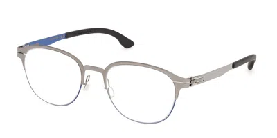 Ic! Berlin Ic5321-d Sing Asian Fit 092 Men's Glasses Blue Size 51 - Free Lenses - Blue Light Block Available