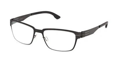 Ic! Berlin Ic5332 Leif 02a Men's Glasses Black Size 55 - Free Lenses - Blue Light Block Available