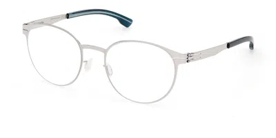 Ic! Berlin Ic5333 Wanda 020 Men's Glasses Silver Size 51 - Free Lenses - Blue Light Block Available