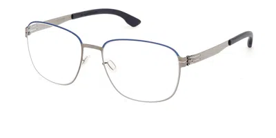 Ic! Berlin Ic5334 Quinn 092 Men's Glasses Blue Size 53 - Free Lenses - Blue Light Block Available