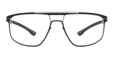 Ic! Berlin M1655 Amg 08 Men's Glasses, Black, Size 56